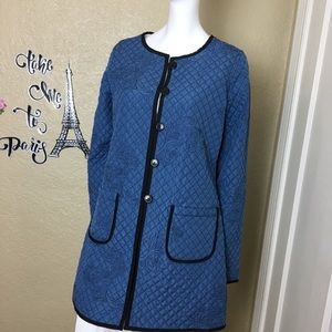 Soft Sorroundings Quilted Coat
